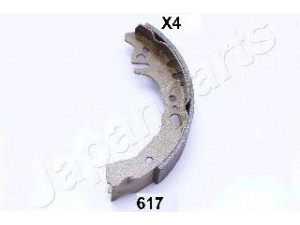 JAPANPARTS GF-617AF stabdžių trinkelių komplektas 
 Techninės priežiūros dalys -> Papildomas remontas
04495-97206-000, 04495-97208-000