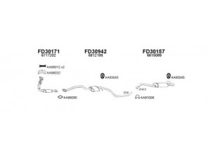 VENEPORTE 300362 išmetimo sistema 
 Išmetimo sistema -> Išmetimo sistema, visa