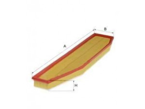 UNIFLUX FILTERS XA1039 oro filtras 
 Filtrai -> Oro filtras
13 7 13 428 558, 13 71 3 428 558