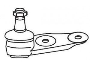 FRAP 4260 atramos/vairo trauklė 
 Ašies montavimas/vairavimo mechanizmas/ratai -> Sujungimai -> Atramos/vairo trauklė
31126772304