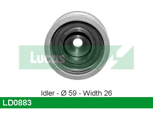 LUCAS ENGINE DRIVE LD0883 įtempiklio skriemulys, paskirstymo diržas
078109244C, 078109244G, 78109244