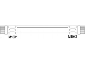 REMSA 1900.71 stabdžių žarnelė 
 Stabdžių sistema -> Stabdžių žarnelės
480694