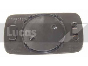 LUCAS ELECTRICAL LR-5012 veidrodėlio stiklas, stiklo elementas 
 Kėbulas -> Langai/veidrodėliai -> Veidrodėlis