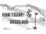 FEBEST HSB-YD2SF skersinio stabilizatoriaus įvorių komplektas
51306-STX-A12