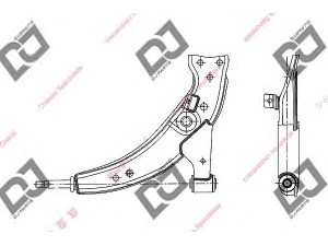 DJ PARTS DA1064 vikšro valdymo svirtis 
 Ašies montavimas/vairavimo mechanizmas/ratai -> Valdymo svirtis/pasukamosios svirties sujungimas -> Vairo trauklės (valdymo svirtis, išilginis balansyras, diago
48069-12110, 4806912110
