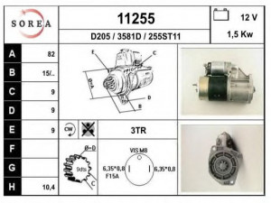 EAI 11255 starteris
027911023