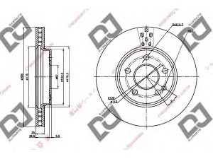 DJ PARTS BD1303 stabdžių diskas 
 Dviratė transporto priemonės -> Stabdžių sistema -> Stabdžių diskai / priedai
A1694210212