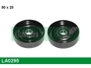 LUCAS ENGINE DRIVE LA0295 kreipiantysis skriemulys, V formos rumbuotas diržas 
 Diržinė pavara -> V formos rumbuotas diržas/komplektas -> Laisvasis/kreipiamasis skriemulys