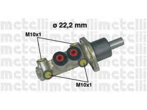 METELLI 05-0219 pagrindinis cilindras, stabdžiai 
 Stabdžių sistema -> Pagrindinis stabdžių cilindras
4601.E0
