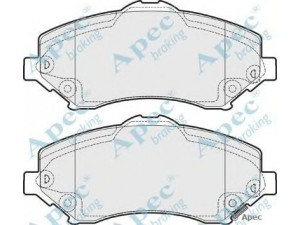 APEC braking PAD1700 stabdžių trinkelių rinkinys, diskinis stabdys 
 Techninės priežiūros dalys -> Papildomas remontas
68029263AA, 68029264AA, 68003701AA