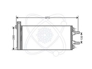 ELECTRO AUTO 30F0090 kondensatorius, oro kondicionierius 
 Oro kondicionavimas -> Kondensatorius
1343785080, 1361235080, 6455EP