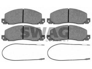 SWAG 60 91 6443 stabdžių trinkelių rinkinys, diskinis stabdys 
 Techninės priežiūros dalys -> Papildomas remontas
4403 271, 4403 272, 77 01 200 648