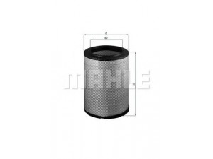 KNECHT LX 1600 oro filtras 
 Filtrai -> Oro filtras
20411815, 20882320, 21716424