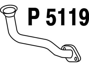 FENNO P5119 išleidimo kolektorius 
 Išmetimo sistema -> Išmetimo vamzdžiai
BM70444, 7700832475