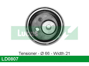 LUCAS ENGINE DRIVE LD0807 įtempiklio skriemulys, paskirstymo diržas
54109479