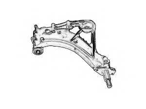 OCAP 0382334 pakabos skersinė sąvarža 
 Ašies montavimas/vairavimo mechanizmas/ratai -> Valdymo rankenėlės statramstis
7736515