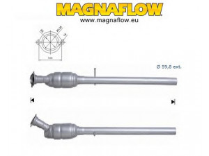 MAGNAFLOW 65008D katalizatoriaus keitiklis 
 Išmetimo sistema -> Katalizatoriaus keitiklis
6394900281-2