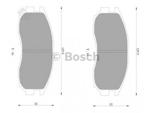 BOSCH 0 986 AB2 064 stabdžių trinkelių rinkinys, diskinis stabdys 
 Techninės priežiūros dalys -> Papildomas remontas
1V3U3328Z, MN-218M, MR389534, MR389537