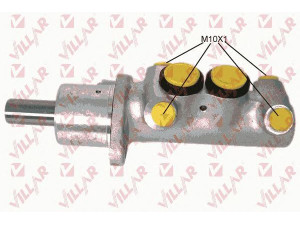 VILLAR 621.3494 pagrindinis cilindras, stabdžiai 
 Stabdžių sistema -> Pagrindinis stabdžių cilindras
1H1611019A, 1H1611019C, 1H1611019