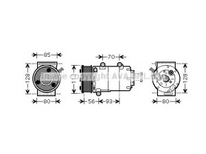 AVA QUALITY COOLING FDK416 kompresorius, oro kondicionierius 
 Oro kondicionavimas -> Kompresorius/dalys
1435796, 1441291, 1543958, 1566168
