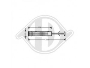 DIEDERICHS 8122403 džiovintuvas, oro kondicionierius 
 Oro kondicionavimas -> Džiovintuvas
64536907402, 64536907403, 69074