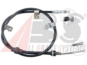 A.B.S. K10758 trosas, stovėjimo stabdys 
 Stabdžių sistema -> Valdymo svirtys/trosai
47510-SH5-013, 47510SD9003