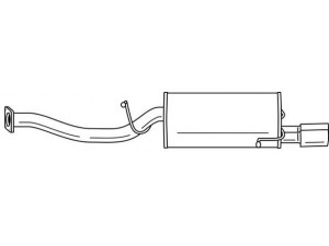AKS DASIS SG75600 galinis duslintuvas