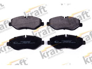 KRAFT AUTOMOTIVE 6003487 stabdžių trinkelių rinkinys, diskinis stabdys 
 Techninės priežiūros dalys -> Papildomas remontas
42555881, 42561355
