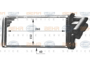 HELLA 8FH 351 311-711 šilumokaitis, salono šildymas 
 Šildymas / vėdinimas -> Šilumokaitis
77 01 038 542, 77 01 038 542