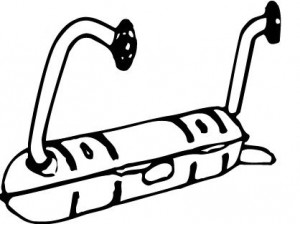 WALKER 04350 vidurinis duslintuvas 
 Išmetimo sistema -> Duslintuvas
0989217, 4146056