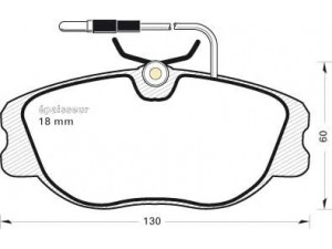 MGA 338 stabdžių trinkelių rinkinys, diskinis stabdys 
 Techninės priežiūros dalys -> Papildomas remontas
425109, 425110, 9946016
