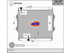 AHE 130.247 radiatorius, variklio aušinimas
164005B580