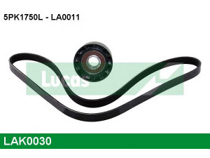 LUCAS ENGINE DRIVE LAK0030 V formos rumbuotas diržas, komplektas 
 Techninės priežiūros dalys -> Techninės priežiūros intervalai