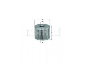KNECHT KX 20 kuro filtras 
 Techninės priežiūros dalys -> Papildomas remontas
7115637, 138364, 5011277, 7961161