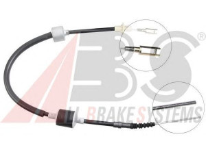 A.B.S. K20420 sankabos trosas 
 Sankaba/dalys -> Sankabos valdymas -> Sankabos trosas
95606505