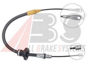 A.B.S. K17243 trosas, stovėjimo stabdys 
 Stabdžių sistema -> Valdymo svirtys/trosai
4421102, 93864841