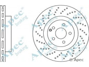 APEC braking DSK2844 stabdžių diskas 
 Dviratė transporto priemonės -> Stabdžių sistema -> Stabdžių diskai / priedai
2074210012