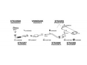 VENEPORTE 630263 išmetimo sistema 
 Išmetimo sistema -> Išmetimo sistema, visa
