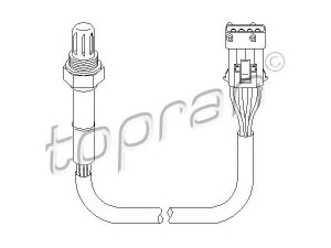 TOPRAN 721 860 lambda jutiklis 
 Variklis -> Variklio elektra
1628 KN, 1628 YK, 1628 KN, 1628 YK