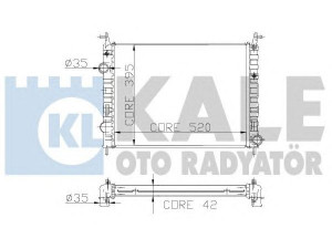 KALE OTO RADYATÖR 214700 radiatorius, variklio aušinimas 
 Aušinimo sistema -> Radiatorius/alyvos aušintuvas -> Radiatorius/dalys
51718122