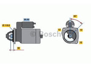 BOSCH 0 986 019 010 starteris 
 Elektros įranga -> Starterio sistema -> Starteris
2995104, 500325137