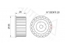AUTEX 641137 įtempiklio skriemulys, paskirstymo diržas 
 Techninės priežiūros dalys -> Papildomas remontas
94410563104, 94410563104