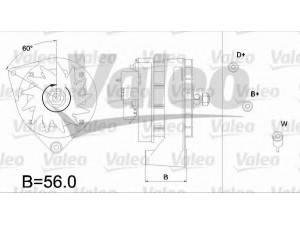 VALEO 436265 kintamosios srovės generatorius
3138942R91, 3144942R91, 3218239EX