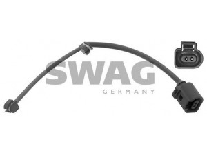 SWAG 38 94 4556 įspėjimo kontaktas, stabdžių trinkelių susidėvėjimas 
 Stabdžių sistema -> Susidėvėjimo indikatorius, stabdžių trinkelės
981 609 163 00