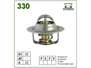 MTE-THOMSON 330.83 termostatas, aušinimo skystis 
 Aušinimo sistema -> Termostatas/tarpiklis -> Thermostat
1338.39, 9616090280, 9616090280