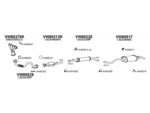 VENEPORTE 800463 išmetimo sistema 
 Išmetimo sistema -> Išmetimo sistema, visa
