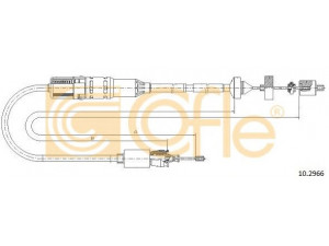 COFLE 10.2966 sankabos trosas 
 Sankaba/dalys -> Sankabos valdymas -> Sankabos trosas
7700432383