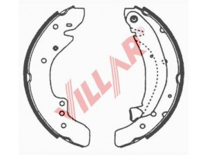 VILLAR 629.0625 stabdžių trinkelių komplektas 
 Techninės priežiūros dalys -> Papildomas remontas
4241H4, 4251H4, 77362429, 9945885
