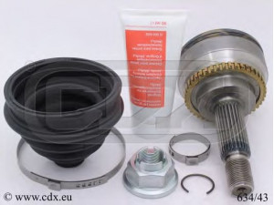CDX 634/43 jungčių komplektas, kardaninis velenas 
 Ratų pavara -> Sujungimai/komplektas