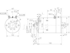 MAHLE ORIGINAL MM 89 elektrovariklis